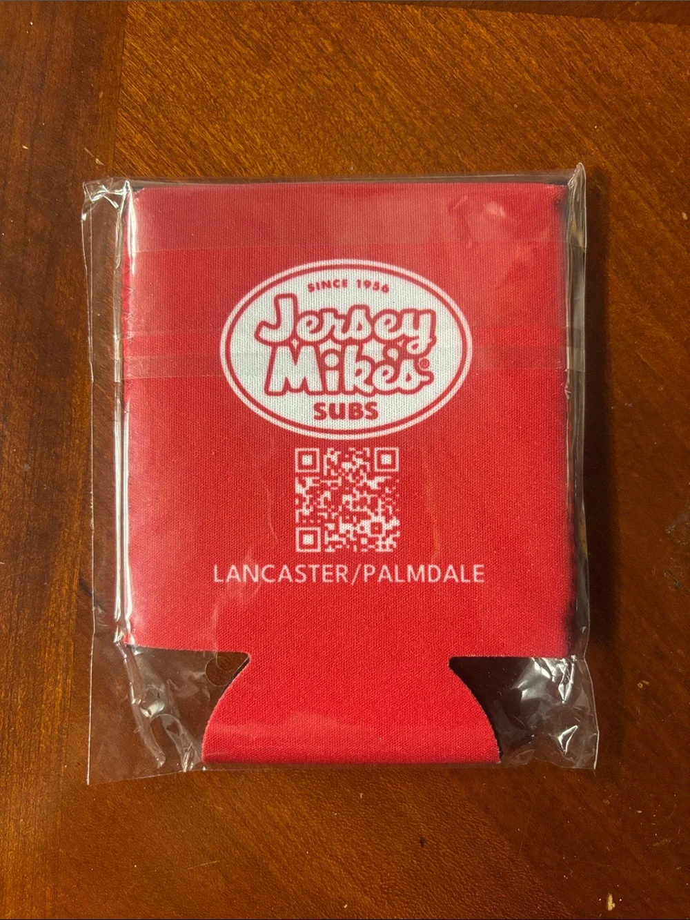 Red Can Cooler Koozie - Branded Insulated Sleeve